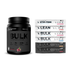 Bulk Black Pre-Workout + Free Variety Pack