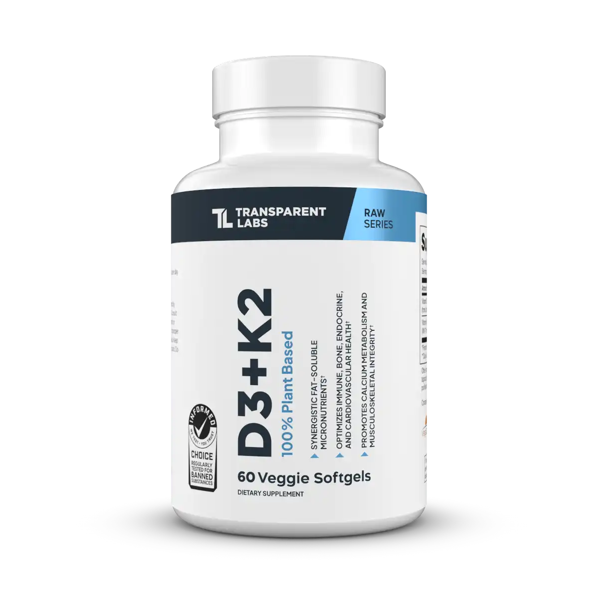 Vitamin D3 and K2